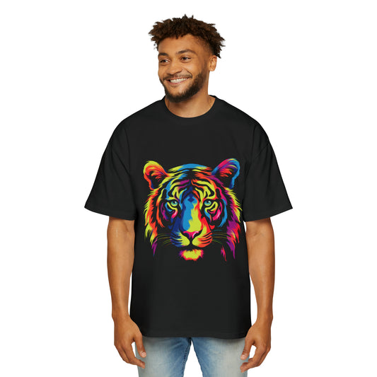 Tiger designed Men's Heavy Oversized Tee