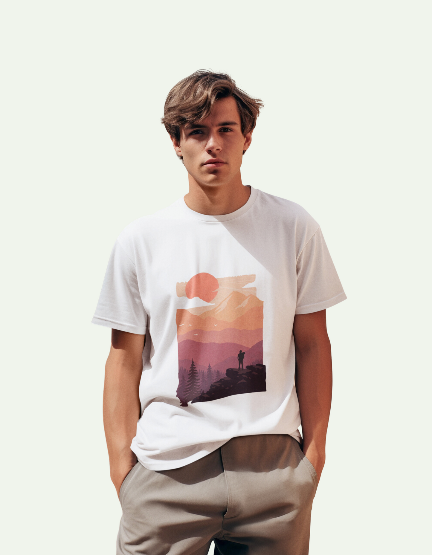 Men's Cotton Crew Tee